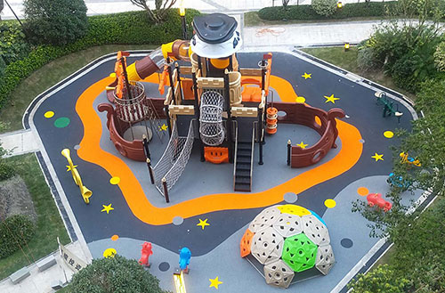 乐鱼体育游乐海盗船房地产社区案例