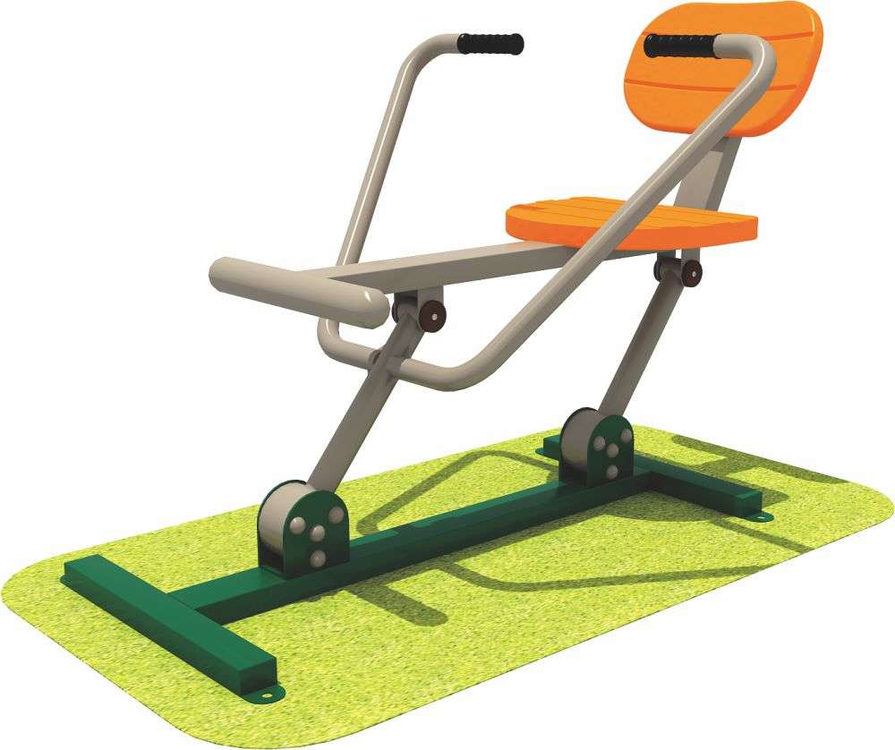 乐鱼体育健身器材 限位划船器