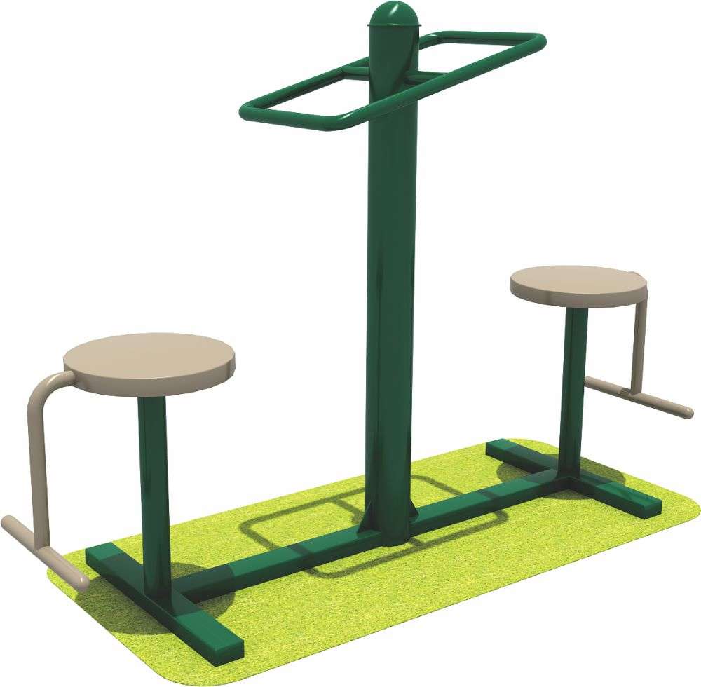 乐鱼体育健身器材 坐式扭腰器