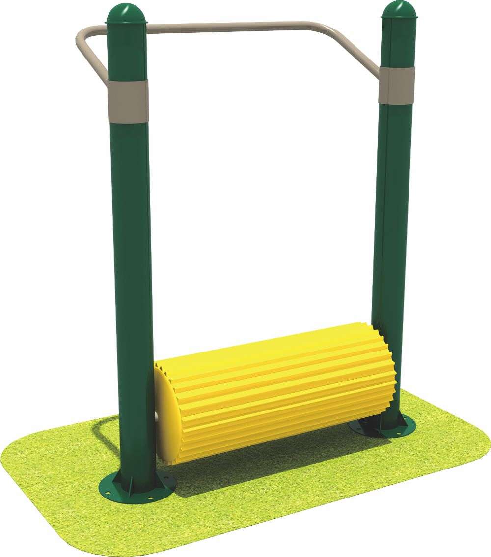 乐鱼体育健身器材 双人塑料车