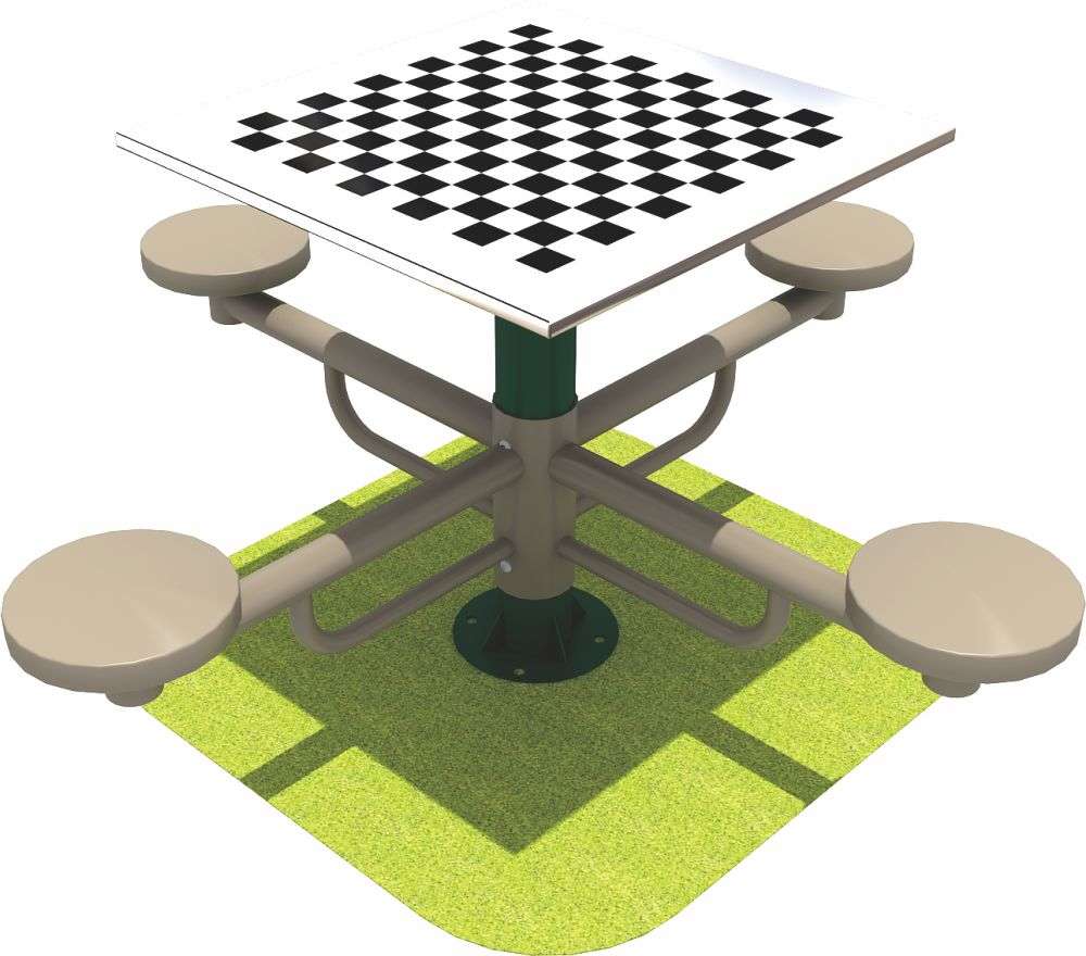 乐鱼体育健身器材 四位棋牌桌