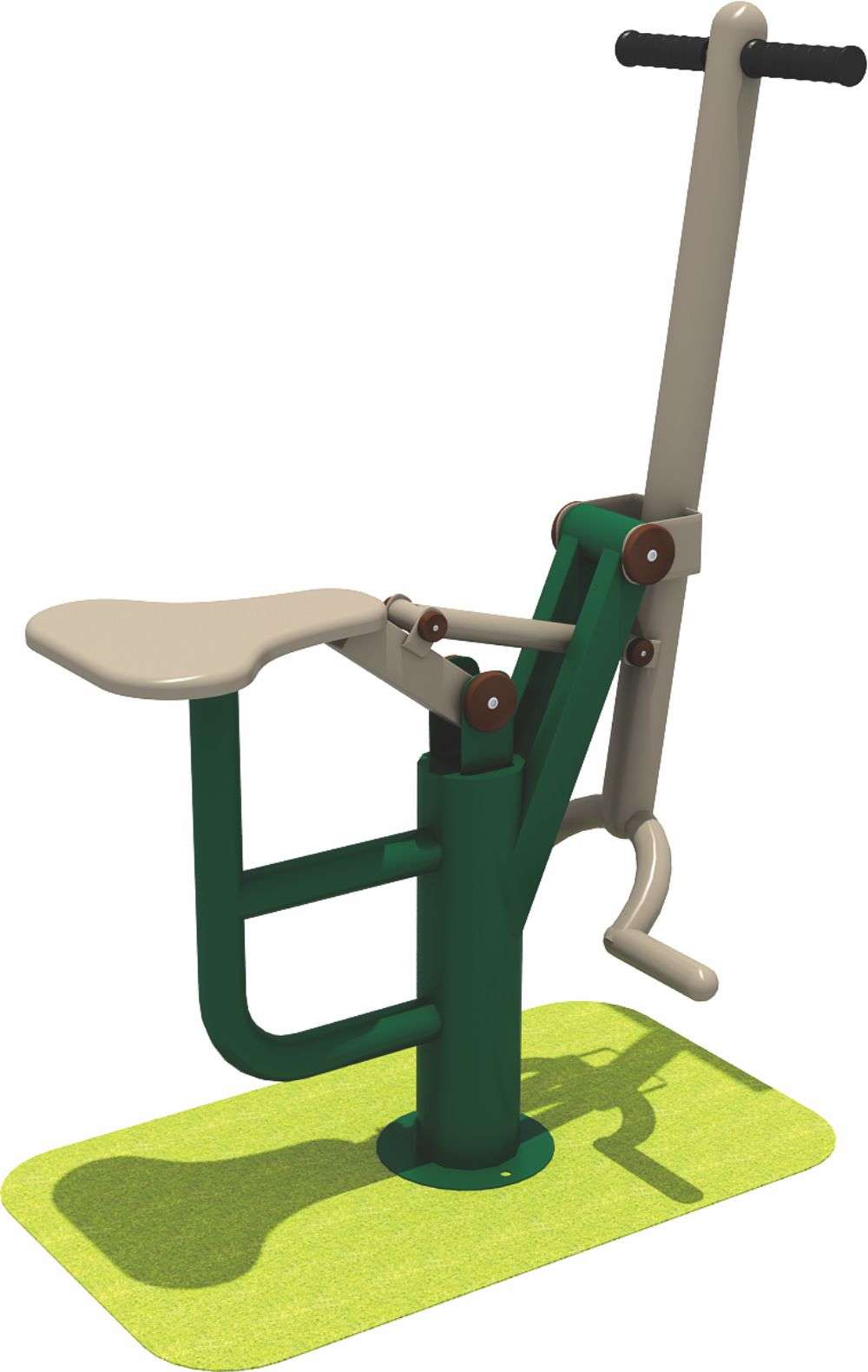 乐鱼体育健身器材 单人健骑机