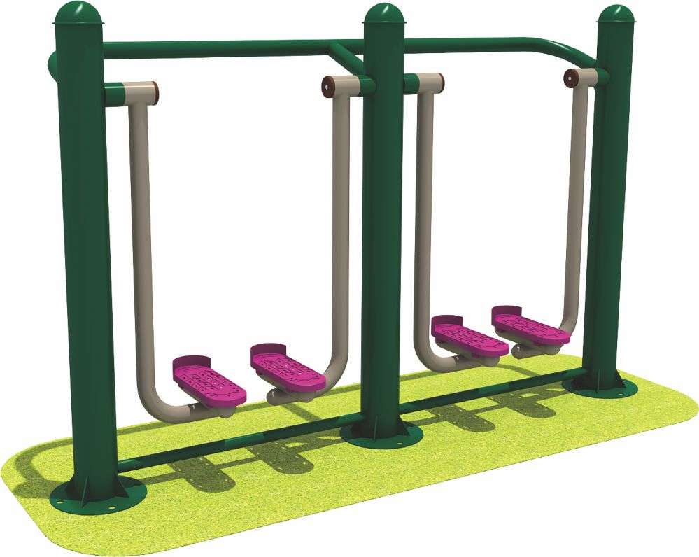 乐鱼体育健身器材 双人漫步机