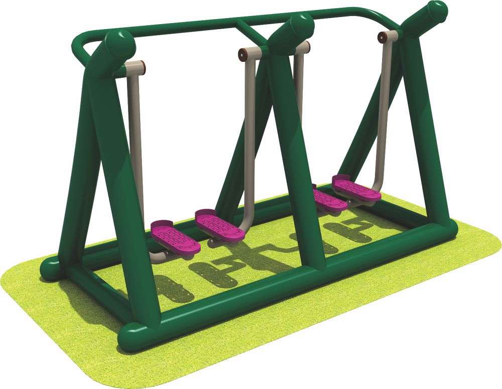 乐鱼体育健身器材 两人落地漫