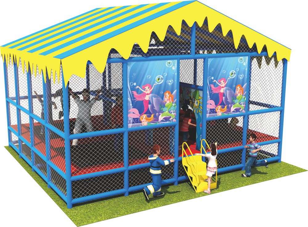 蹦床乐园 乐鱼体育圆形蹦床